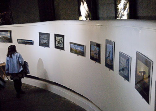 My images of Doolin and the Burren are displayed in the Dome area of the Atlantic Edge Interpretive Centre