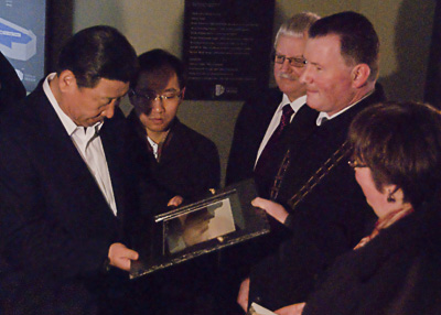 Cliffs of Moher Photograph presented to Mr. Xi Jinping by the major of Clare